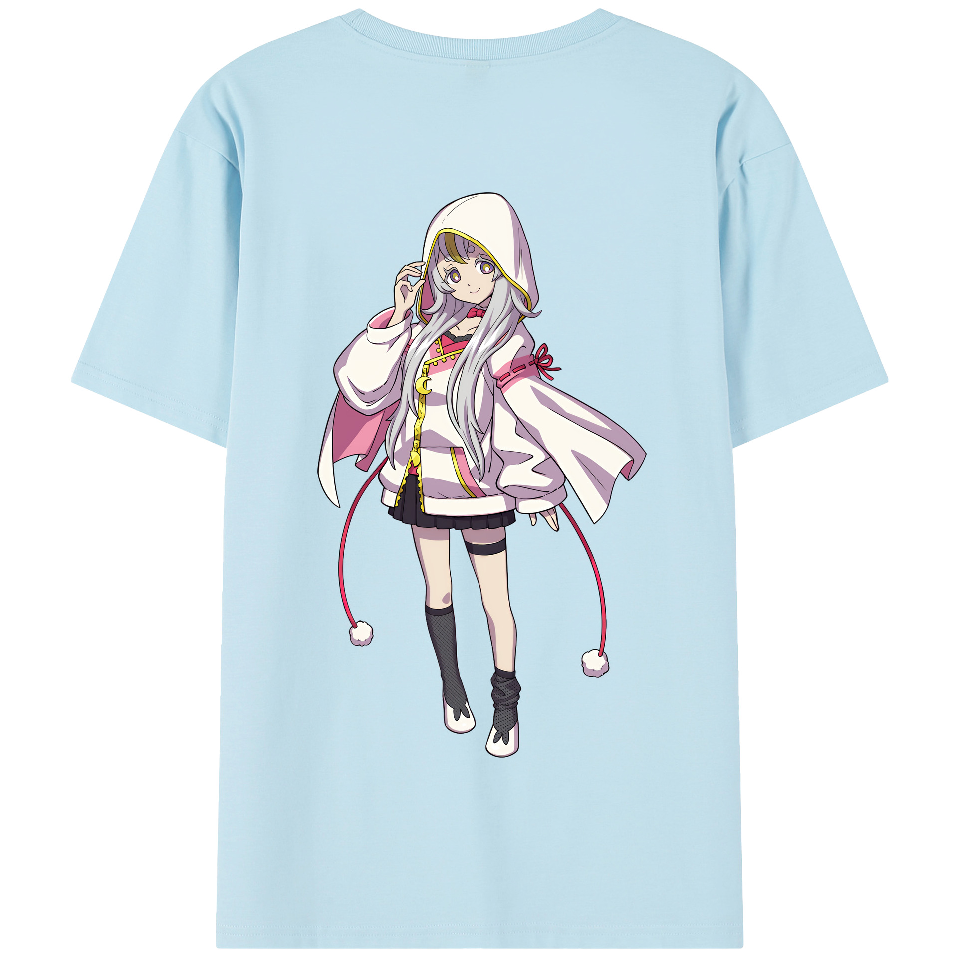 （画像用） 妖怪ウォッチ Yo-kai Watch 綿100％半袖Tシャツ（背面プリント）